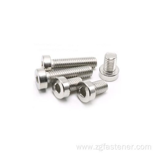 Stainless Steel SUS304 Socket Screw With Reduced Head